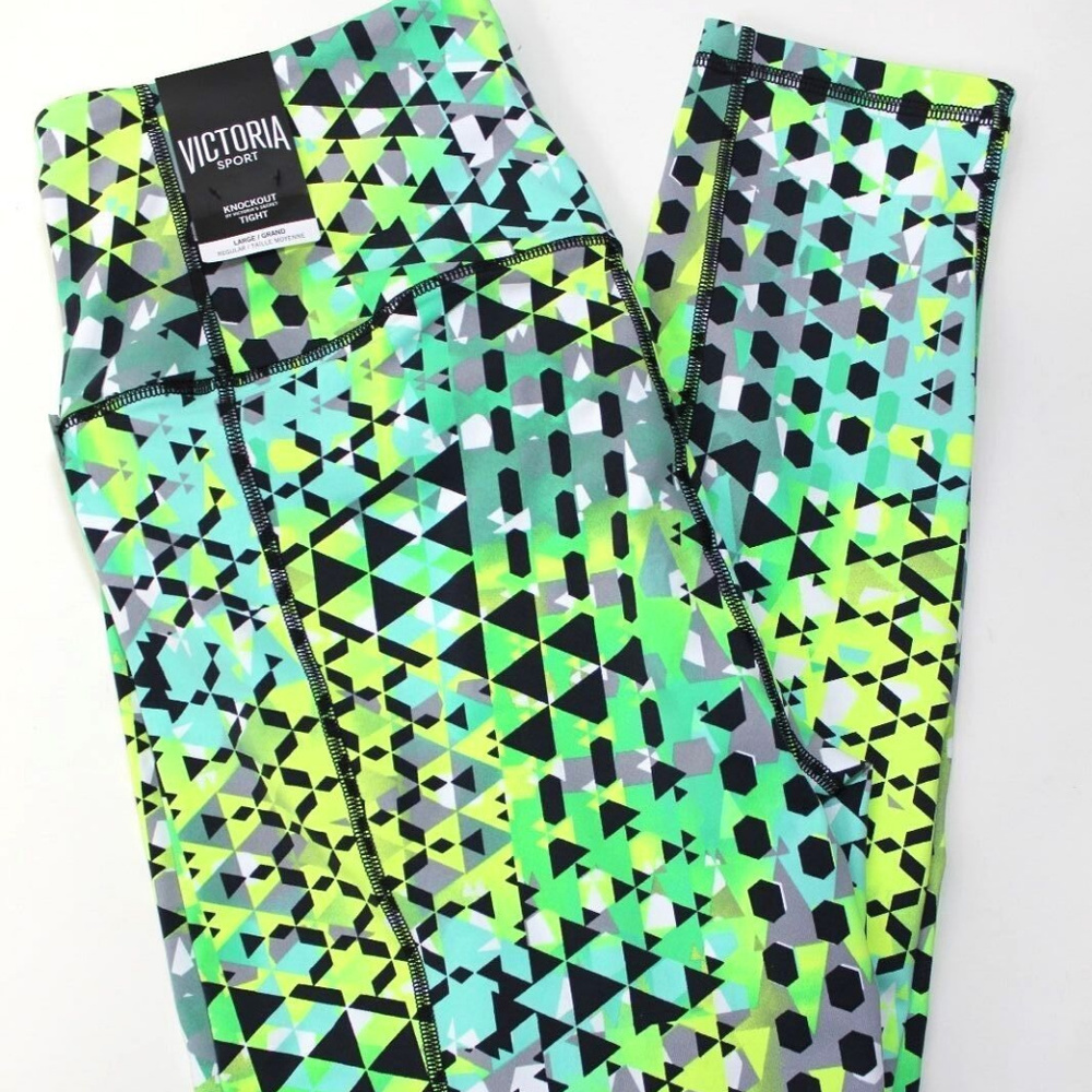 Victoria's Secret Spray Paint Triangles High Rise Knockout Tight Size XS